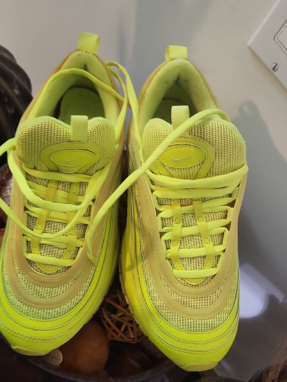 Nike Bright Neon Yellow Athletic Shoe CW7028_700 - Picture 11 of 11